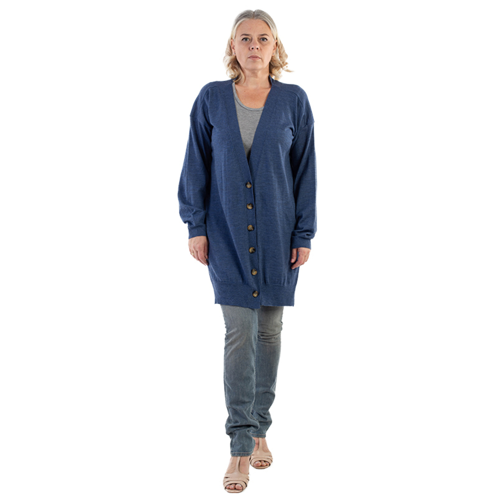 Beymen Cardigan Women size XL Medium Blue